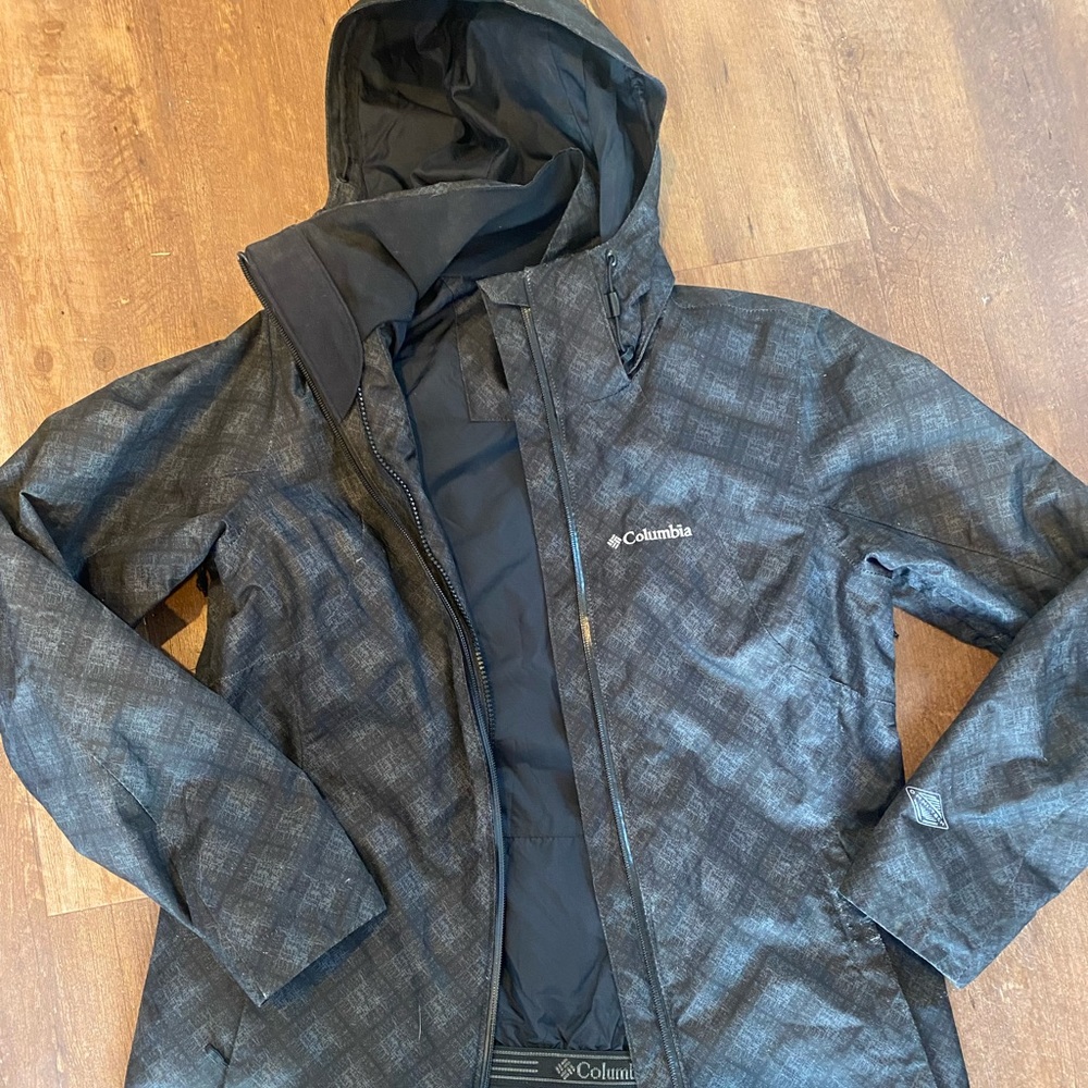 Women’s Columbia Ski Jacket Shell - Black Size S